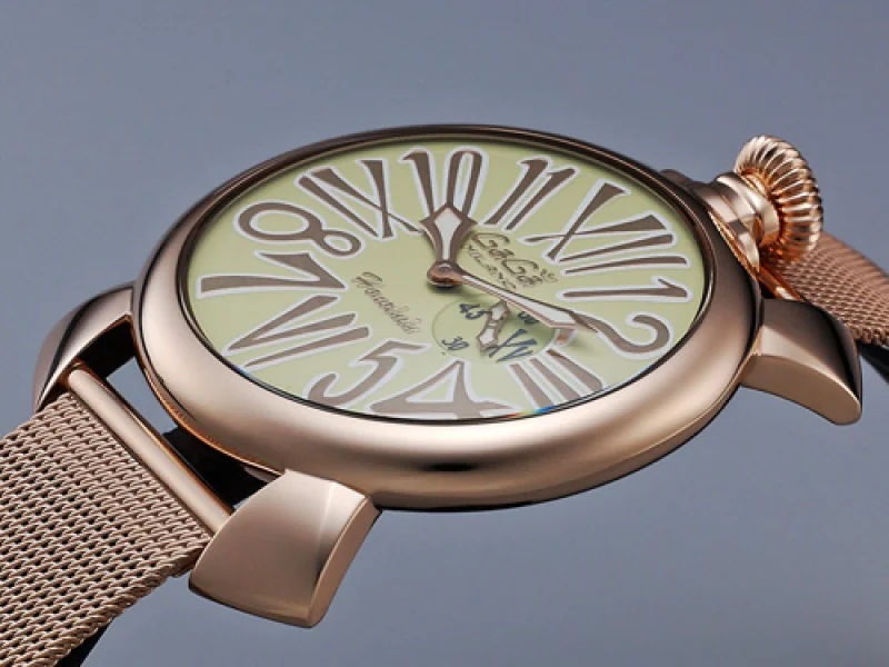GaGa MILANO ガガミラノ スーパーコピー SLIM 46mm ユニセックス 5081.L.E.HO.3