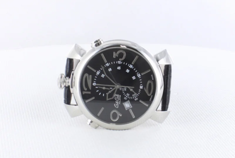 GaGa MILANO ガガミラノ スーパーコピー THIN CHRONO 46MM ステンレス 時計 5097.01BK
