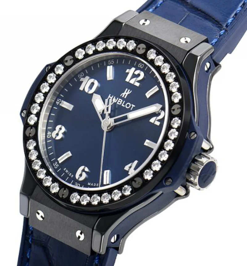 HUBLOT ビッグバン 361.CM.7170.LR.1204 セラミック ブルー ダイヤモンド 新品