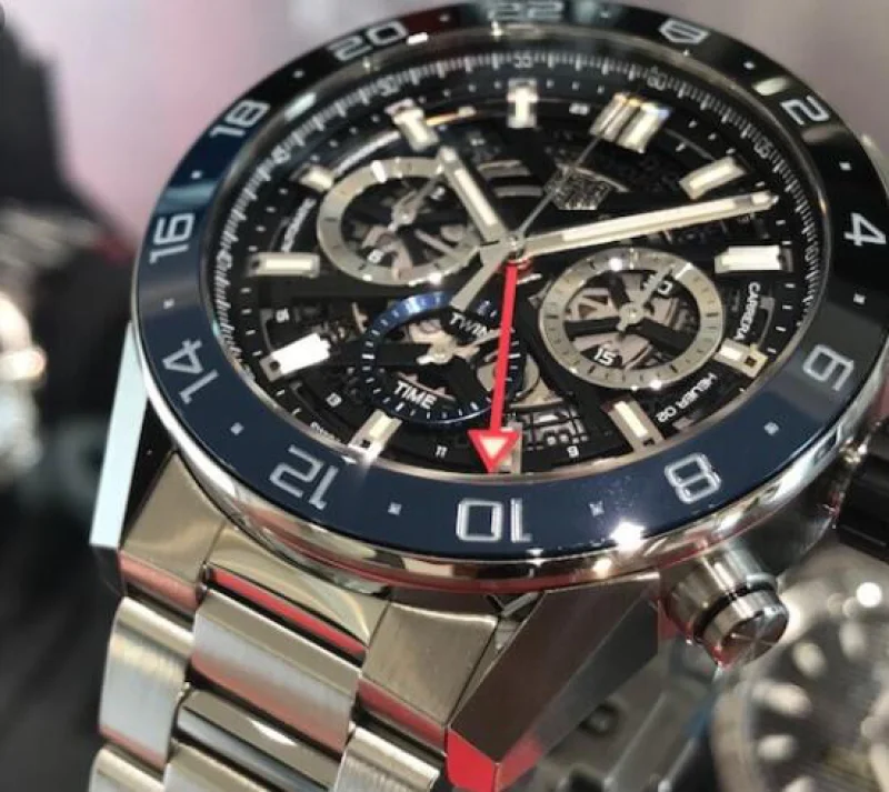 クロノグラフ コピータグ・ホイヤー GMT カレラ キャリバー ホイヤー02 CBG2A1Z.BA0658