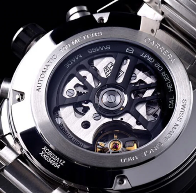 クロノグラフ コピータグ・ホイヤー GMT カレラ キャリバー ホイヤー02 CBG2A1Z.BA0658