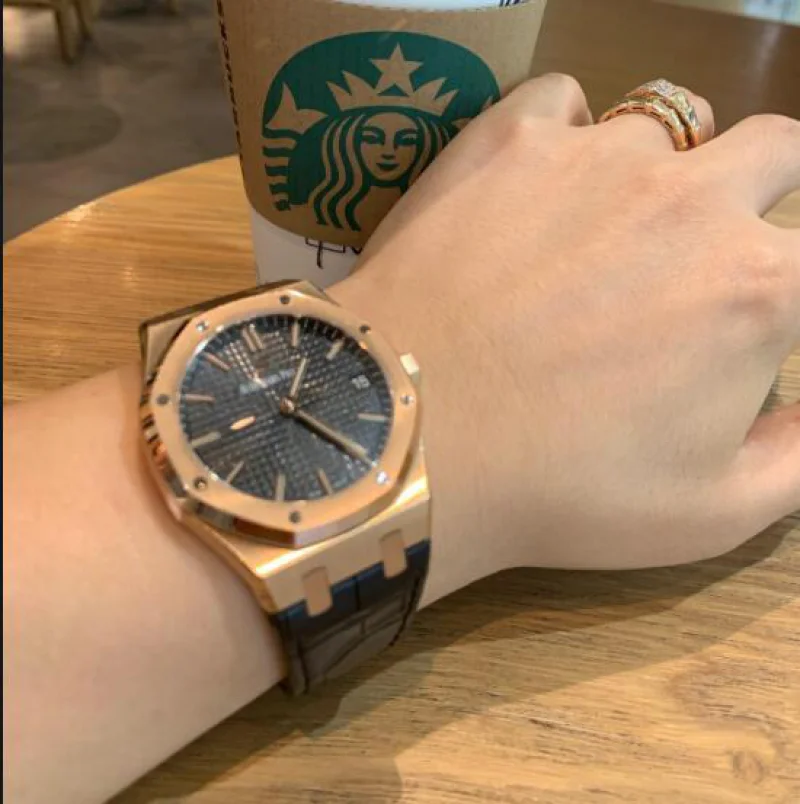 オーデマピゲ新作 八角形のベゼル 41mm 15500OR.OO.D002CR.01