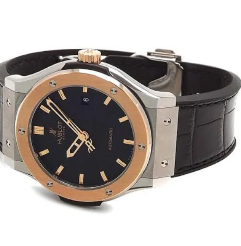 HUBLOTスーパーコピー腕時計クラシックチタニウム キングゴールド542.NO.1180.LR