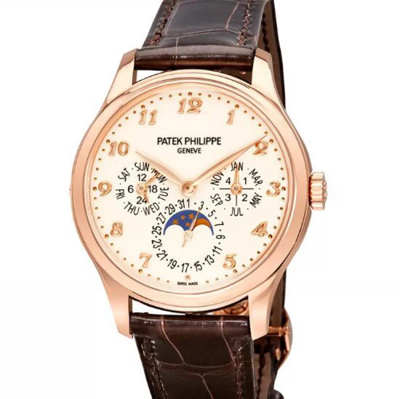 Patek Philippeコピー グランド コンプリケーション 永久カレンダー ローズゴールド5327R-001