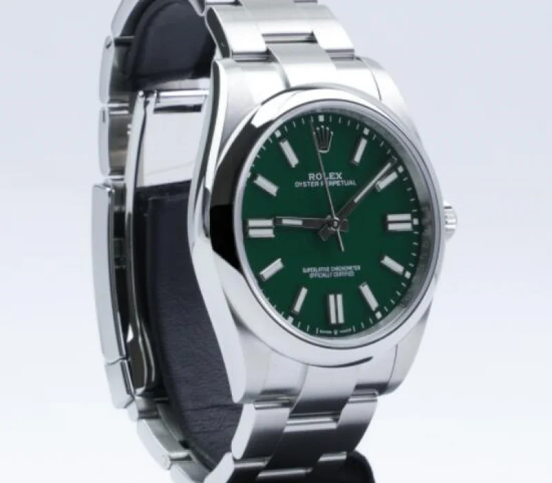 メンズROLEX オイスター パーペチュアル 124300ブライトブラック
