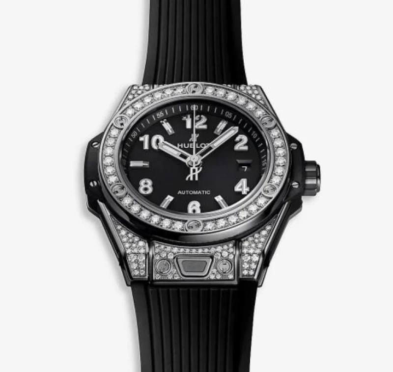 HUBLOTビッグ・バンコピー ワンクリック スチール パヴェ485.SX.1170.RX.1604