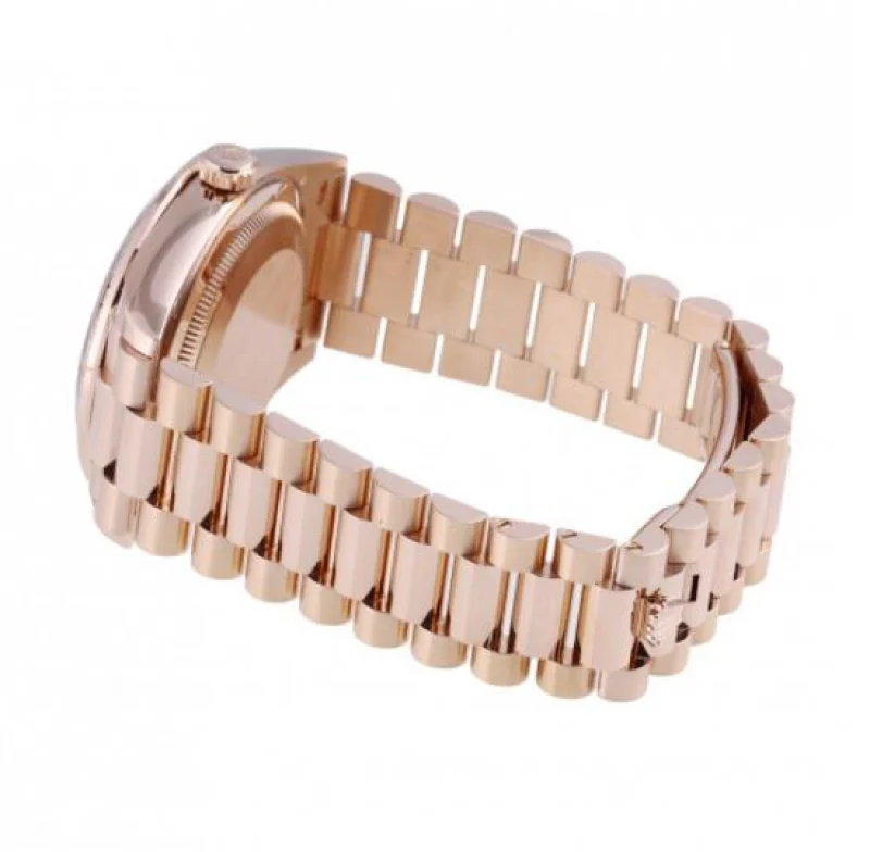 ロレックス デイデイト 18 ct エバーローズゴールド 128345RBR