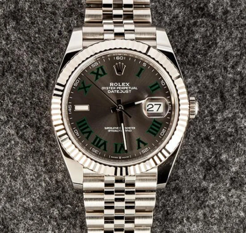 ロレックスデイトジャスト41 mm 126334スレート