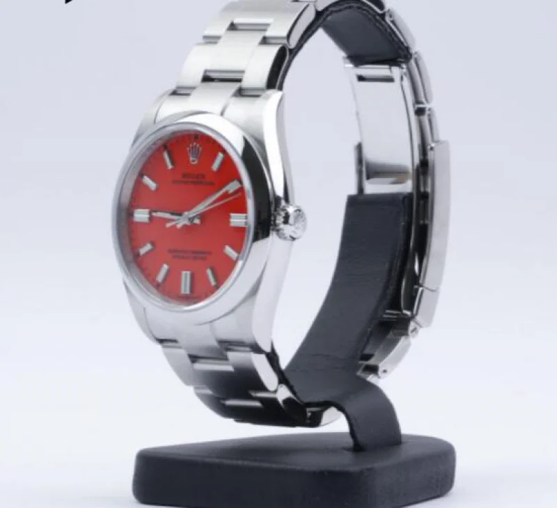 コーラルレッド ロレックスROLEXスーパーコピー オイスター パーペチュアル 126000