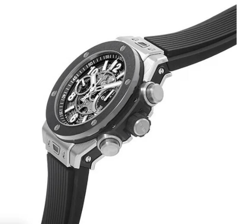HUBLOTビッグ・バンスーパーコピー腕時計 ウニコ チタニウム セラミック421.NM.1170.RX