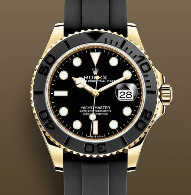 ロレックス最高級ヨットマスター18 ct イエローゴールド 226658