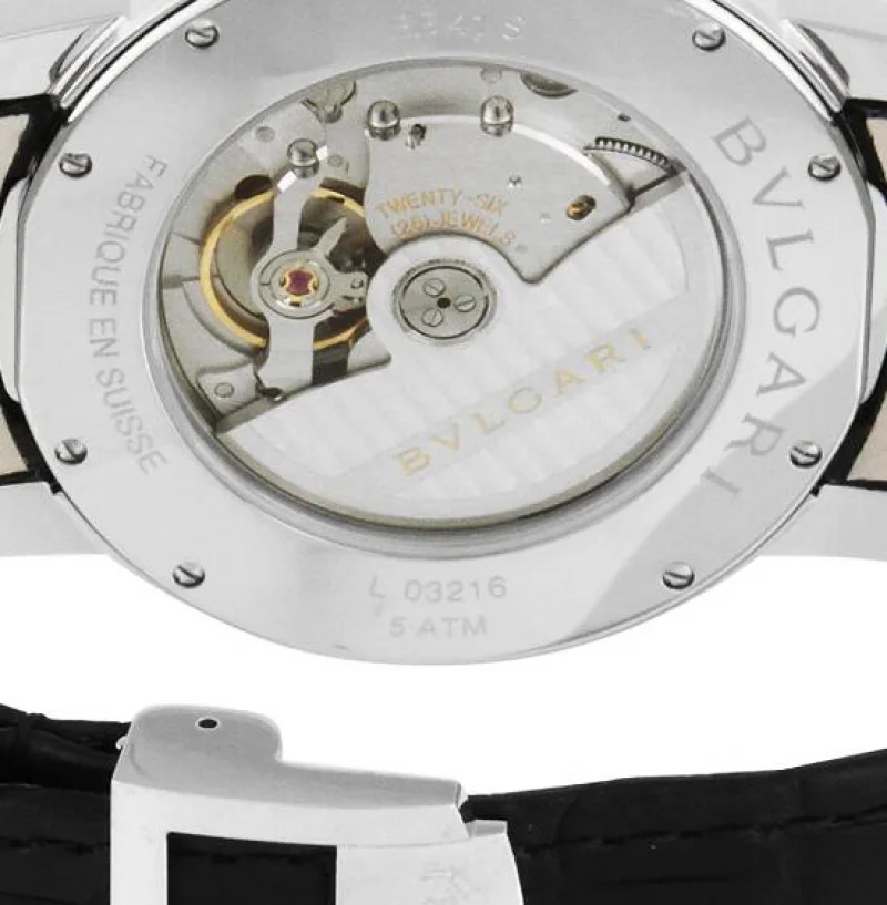 ブルガリ・ブルガリステンレススチールBB41BSLD 41mm