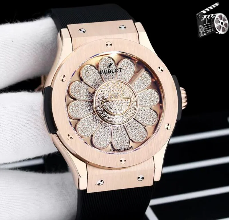 村上隆！ウブロスーパーコピー時計507.CX.9000.RX.TAK21 サンフラワー クラシック フュージョン