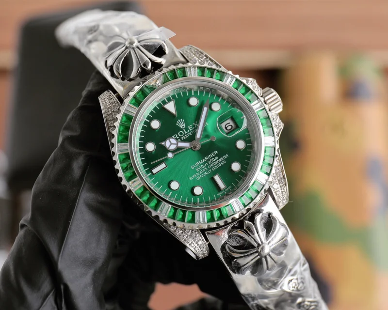 ROLEXロレックススーパーコピー116610LV-009 メンズ時計サブマーシブル ダイヤモンドセット