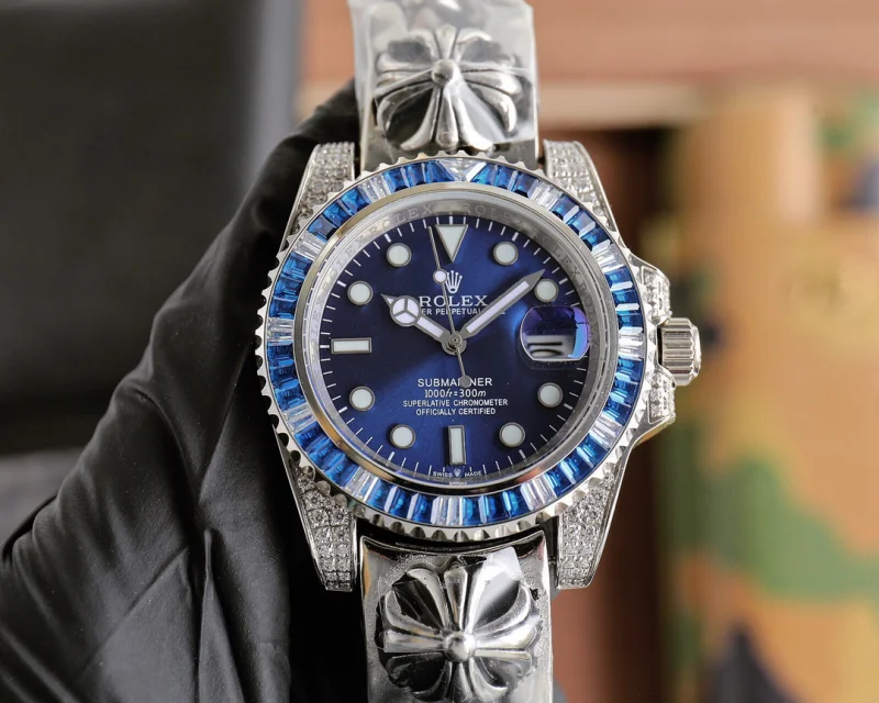 ROLEXロレックススーパーコピー116610LV-009 メンズ時計サブマーシブル ダイヤモンドセット