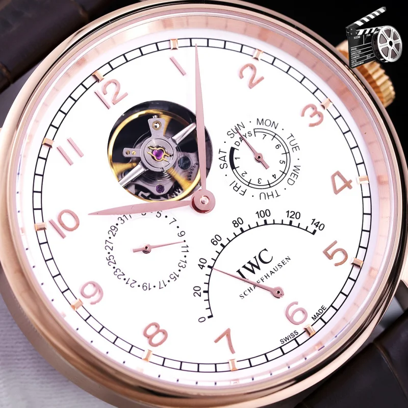 IWC フライホイール 43mm IW729423シンプルな外観デザイン