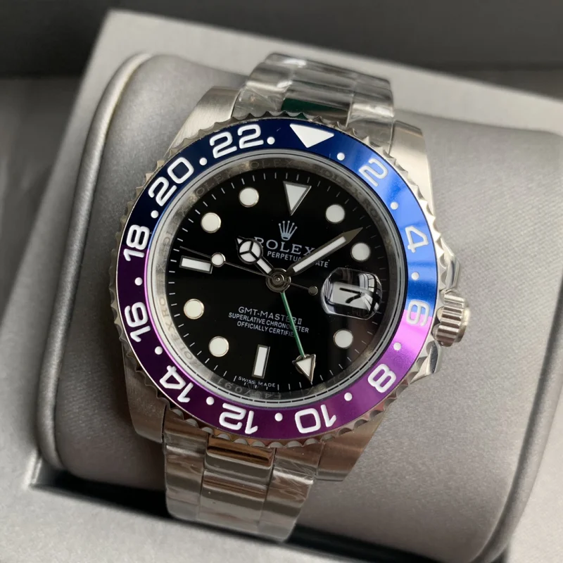 豪華なロレックス GMTマスターIIスーパーコピー時計126710BLNR-002