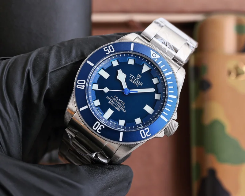 チュードルコピー時計ブルー ビンテージ42mm D39231-1