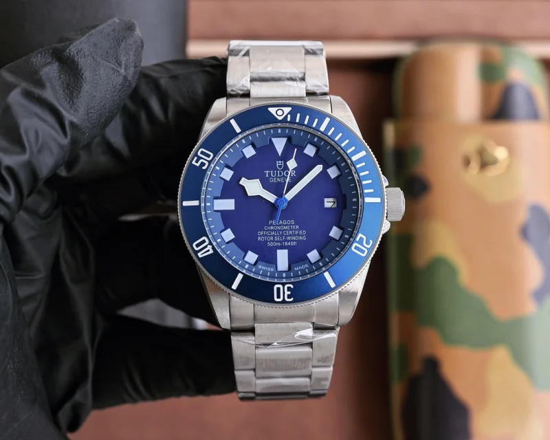 チュードルコピー時計ブルー ビンテージ42mm D39231-1