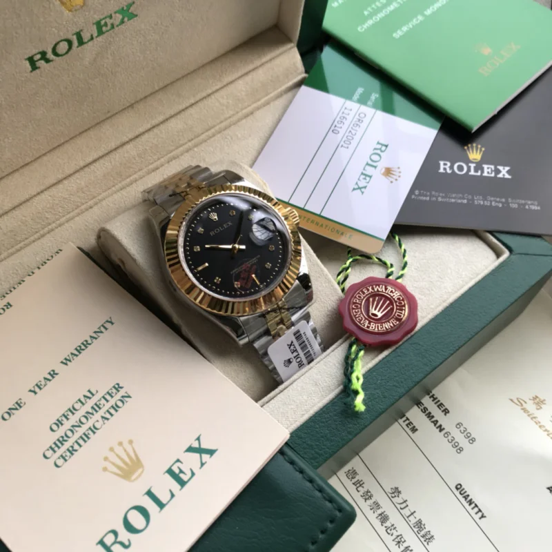ROLEXコピー時計ソリッド 5 パール スチール パーペチュアルR101314