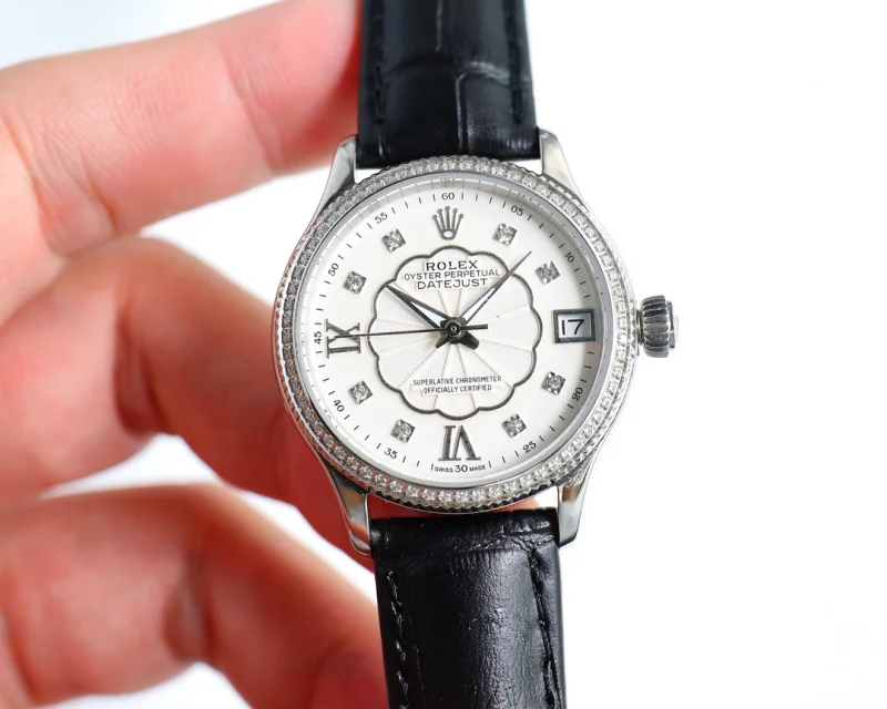 ロレックス デイトジャストレディース時計32mm R107305