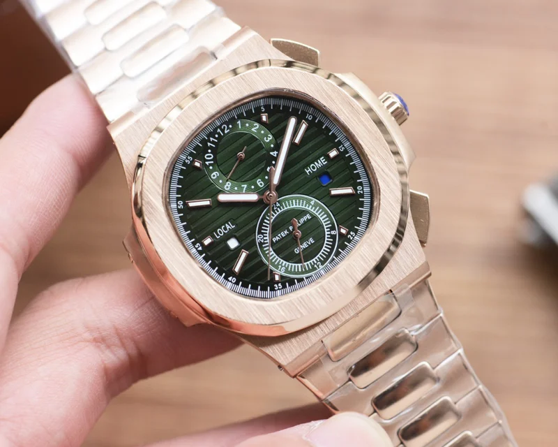 パテックフィリップノーチラス ブランドコピー時計5990/002 ローズゴールド