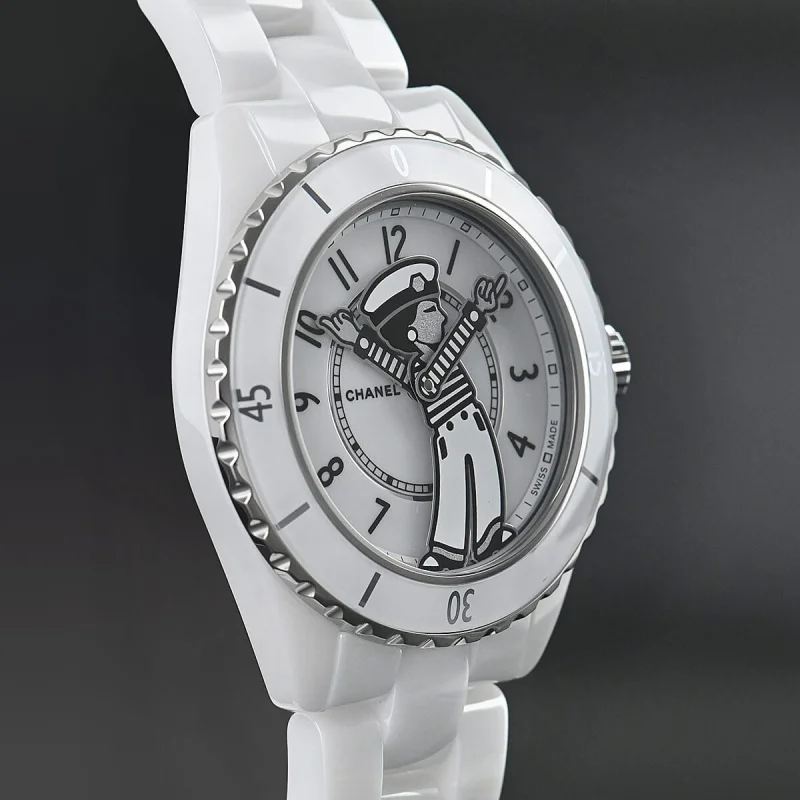 シャネルJ12 ブランド時計 マドモアゼル ラ パウザ 38mm H7481