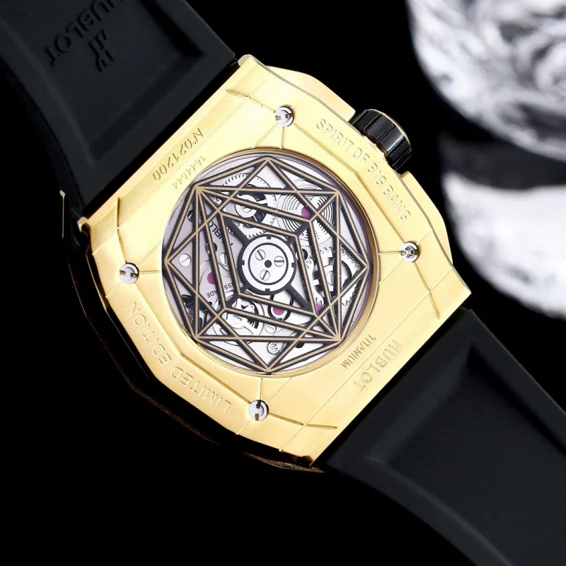 HUBLOT x サン ブルー タトゥー幾何学模様ケースH82n700