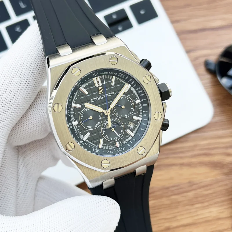 オーデマ ピゲ ロイヤル オーク オフショア八角形ブラッシュドスチールケースA3232U630