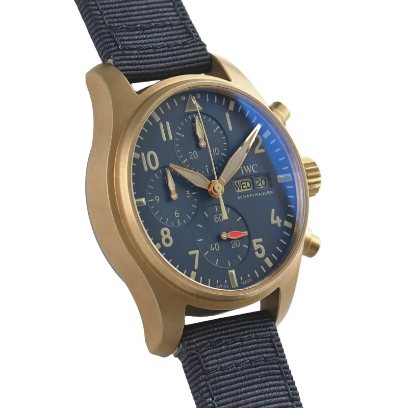IWCスーパーコピー時計 パイロットウォッチ クロノグラフブルー IW388109