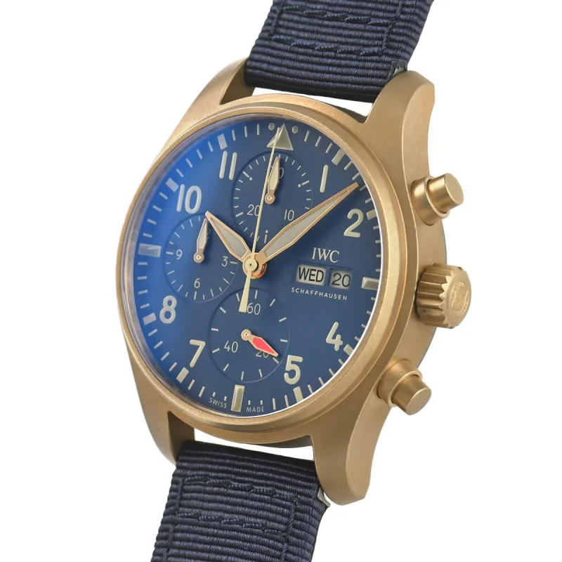 IWCスーパーコピー時計 パイロットウォッチ クロノグラフブルー IW388109