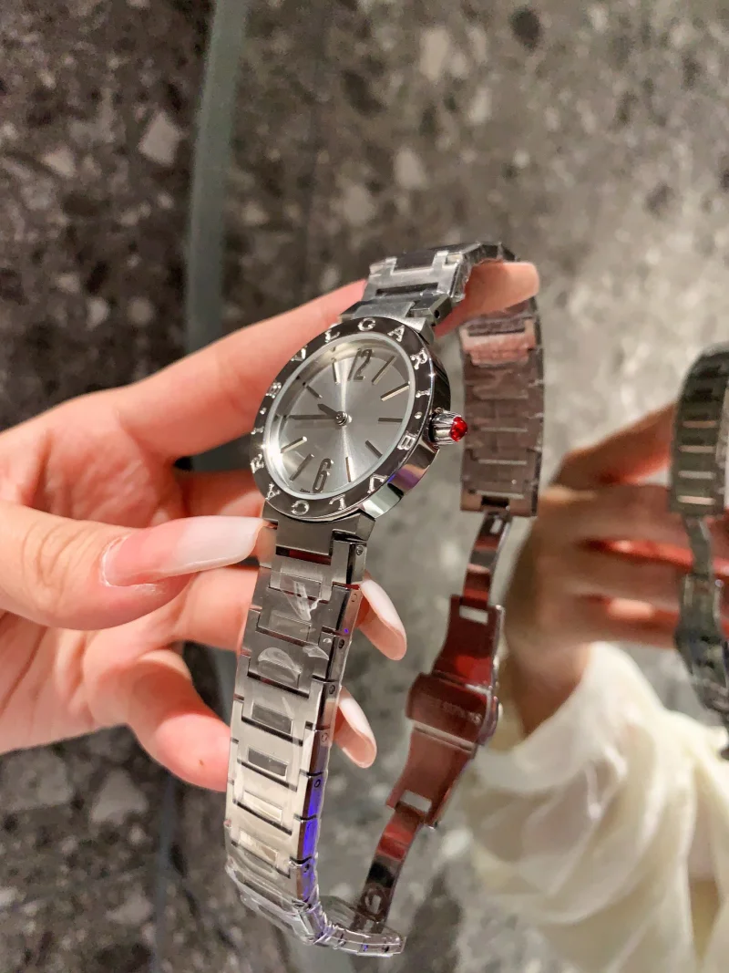 クォーツ ブルガリコピー時計 33mm とてもオーラがあるB231K320