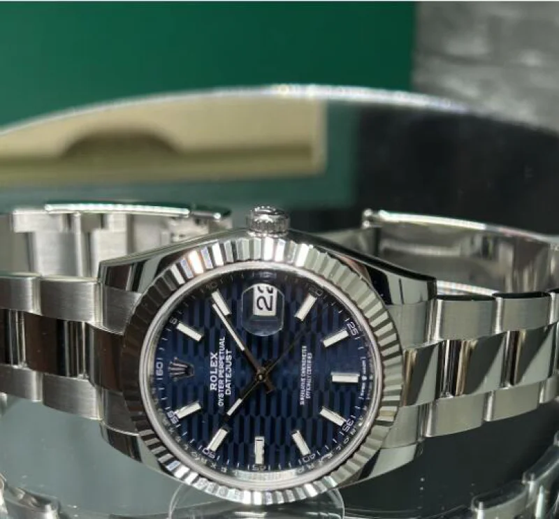 ROLEX ロレックスデイトジャスト メンズ126334ブルー