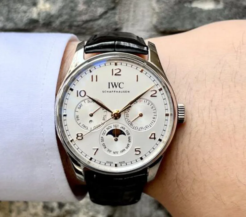 IWCポルトギーゼコピー パーペチュアル 自動巻きカレンダーIW344203