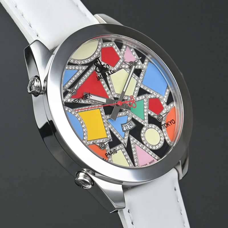 ジェイコブスーパーコピー時計 5タイムゾーン 47mm JC-133DA