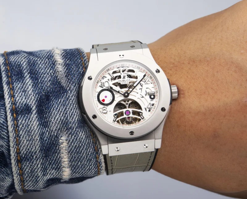 45mm HUBLOTクラシック快適で耐久性H559K530