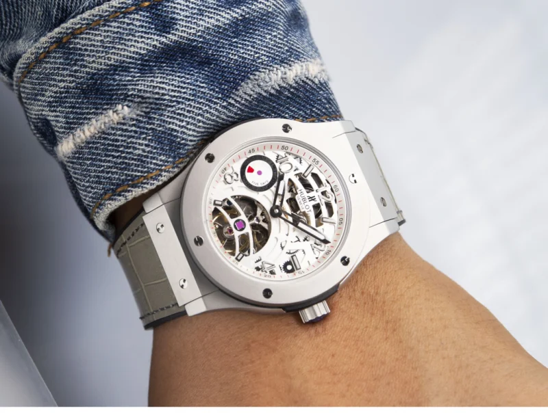 45mm HUBLOTクラシック快適で耐久性H559K530
