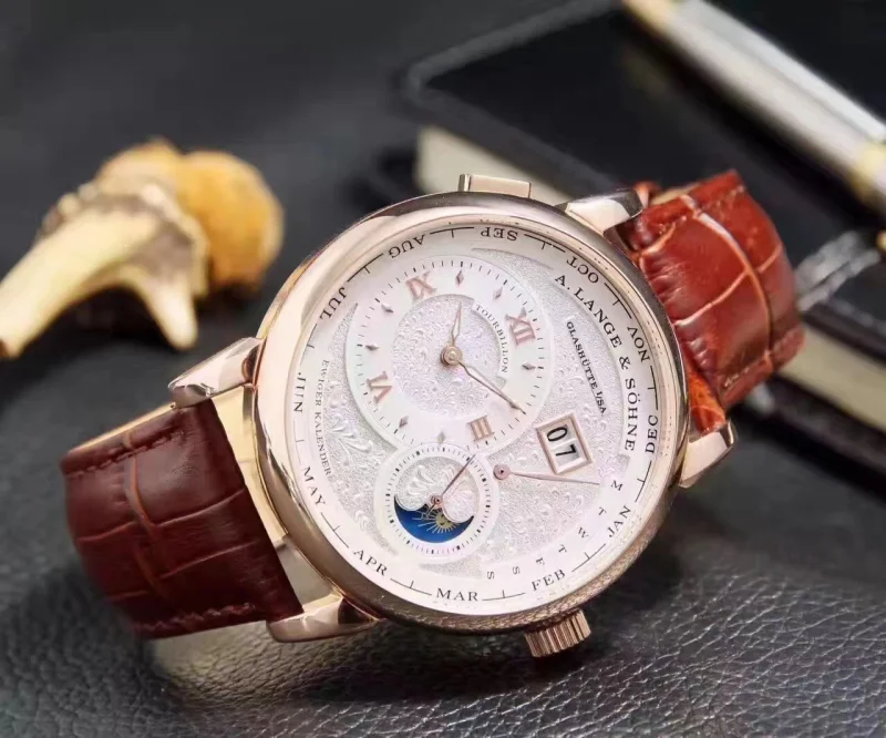 ランゲゾーネコピー時計専門店44mm ユニークな週表示293295
