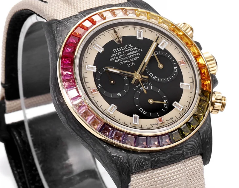 【カーボンファイバー】ロレックスコピー時計 デイトナクロノグラフ40mm VS工場29881001