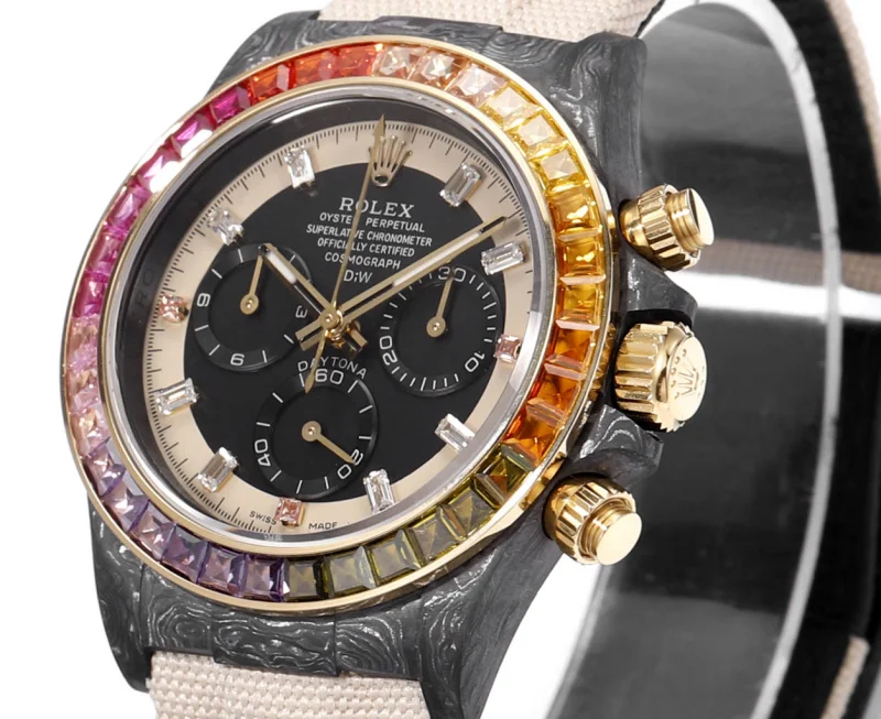 【カーボンファイバー】ロレックスコピー時計 デイトナクロノグラフ40mm VS工場29881001