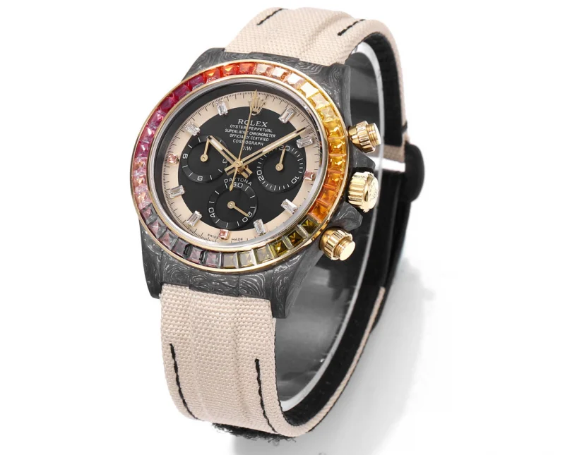 【カーボンファイバー】ロレックスコピー時計 デイトナクロノグラフ40mm VS工場29881001