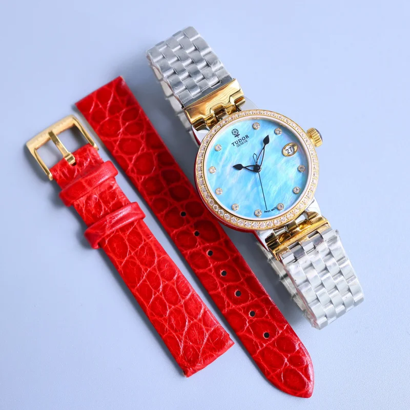 【青いペイント】チュードルコピー時計 ローズ 女性用34mm T8729