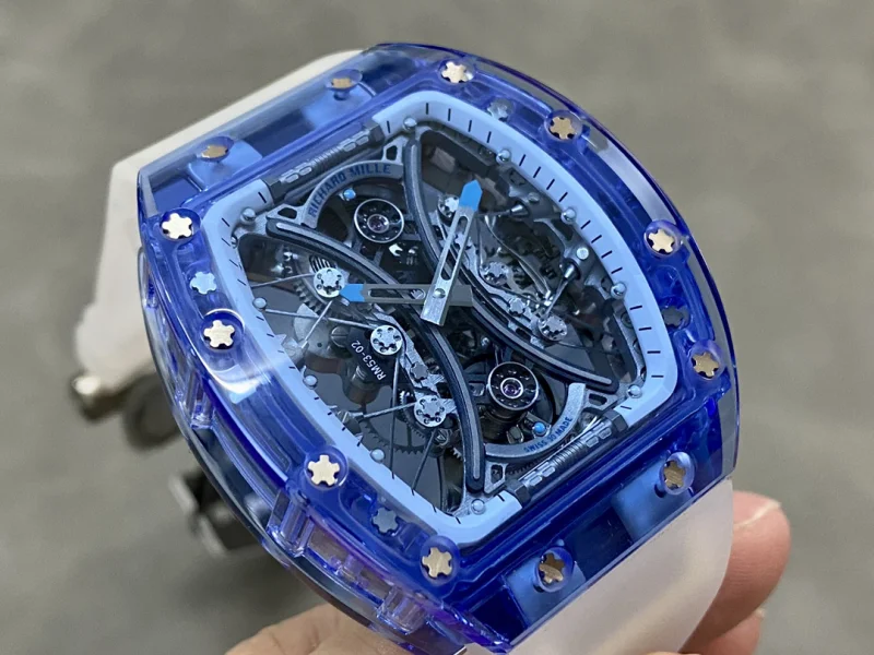 トップアーティファクト リシャール・ミルRM053-02透明ポロトゥールビヨン最高品質