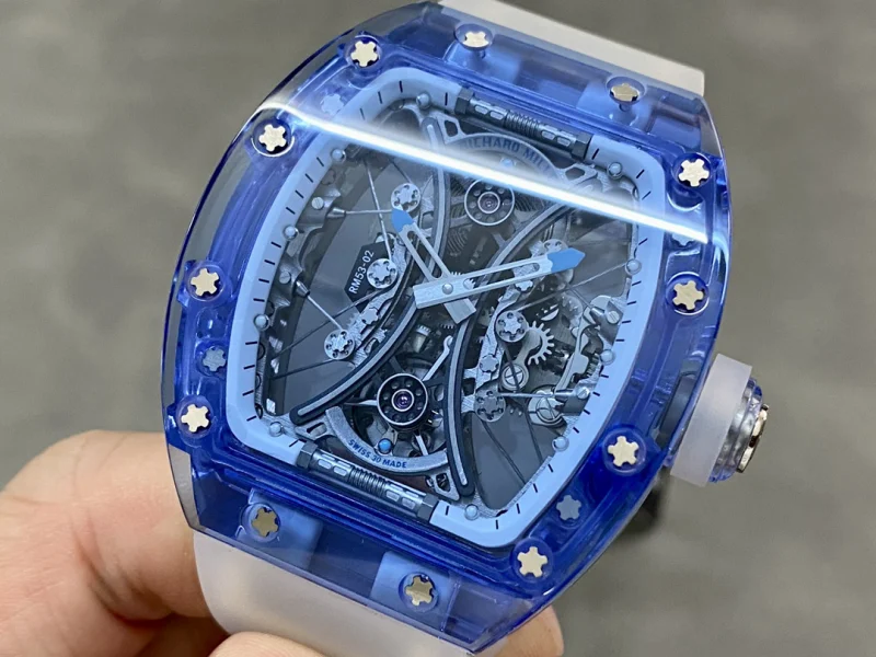 トップアーティファクト リシャール・ミルRM053-02透明ポロトゥールビヨン最高品質