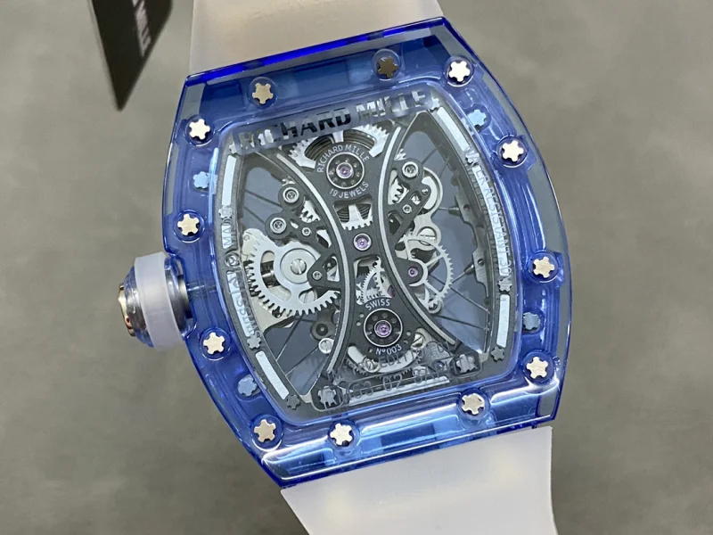 トップアーティファクト リシャール・ミルRM053-02透明ポロトゥールビヨン最高品質
