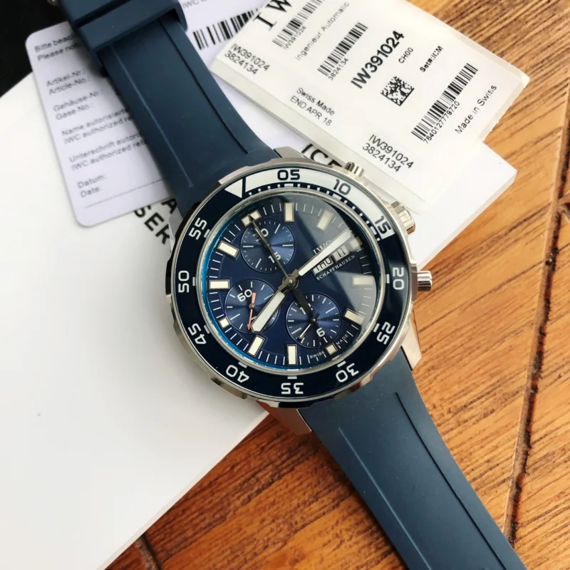 IWCコピー の 6 針アクアタイマーメンズ腕時計ダイビング IW79802-1