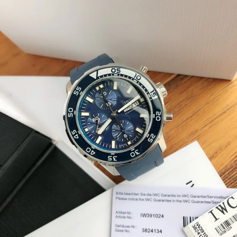 IWCコピー の 6 針アクアタイマーメンズ腕時計ダイビング IW79802-1