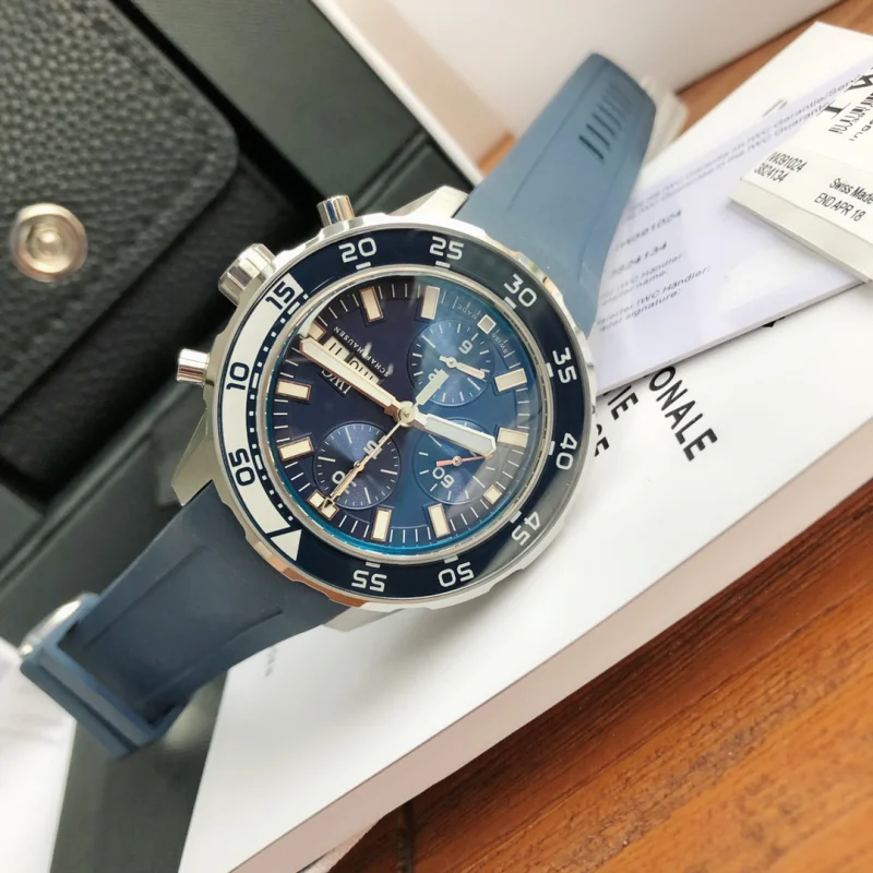 IWCコピー の 6 針アクアタイマーメンズ腕時計ダイビング IW79802-1