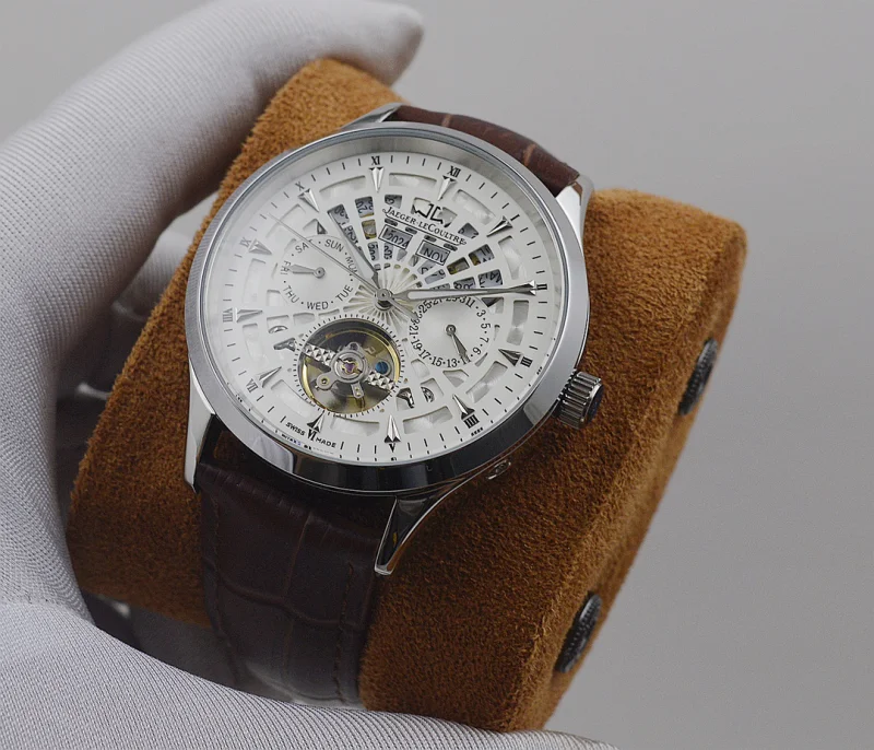 ブランド ジャガールクルトマスター 43mm 高級メンズ腕時計全自動機械式JL2031055