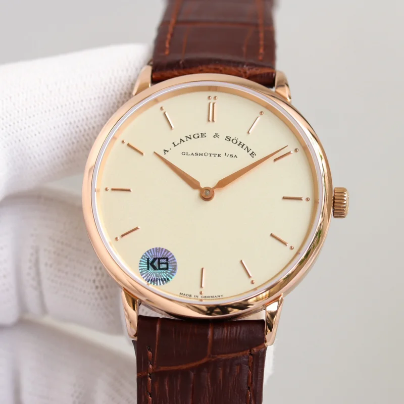 【素晴らしい外観】ランゲゾーネ激安 SAXONIA シンプルなスタイルA8922L52